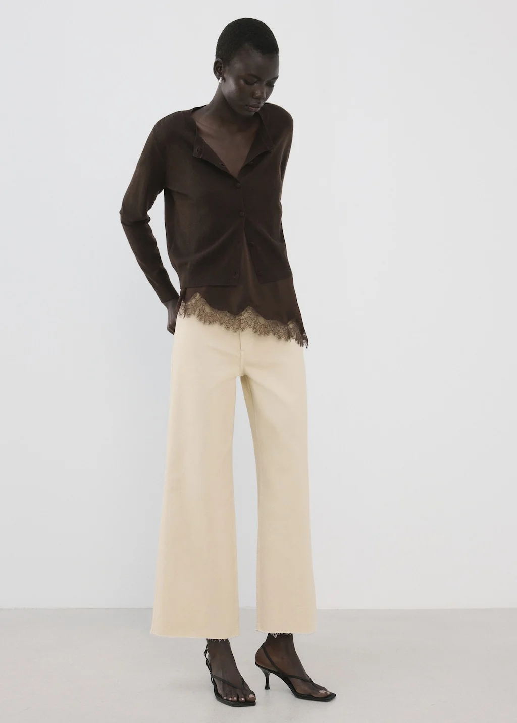 MANGO Quần Jeans Nữ Catherin