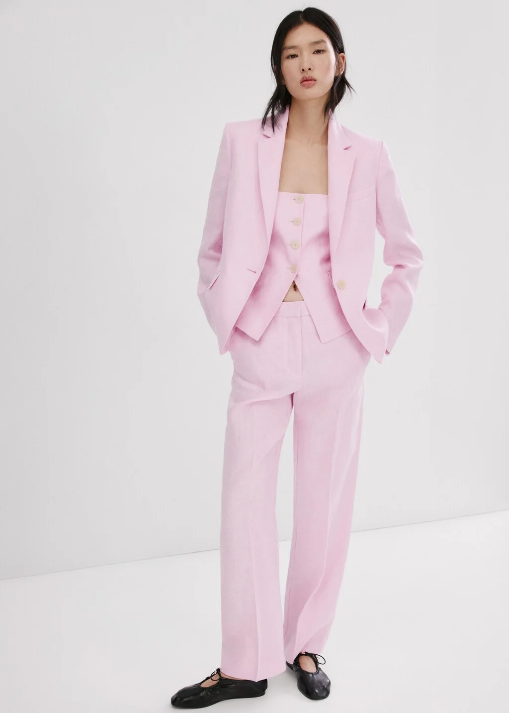 MANGO Áo Blazer Nữ Boreli