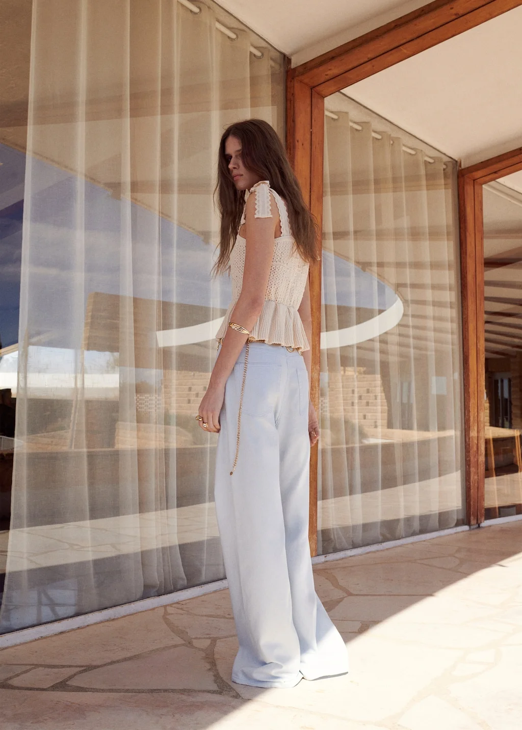 MANGO Quần Jeans Nữ Belle