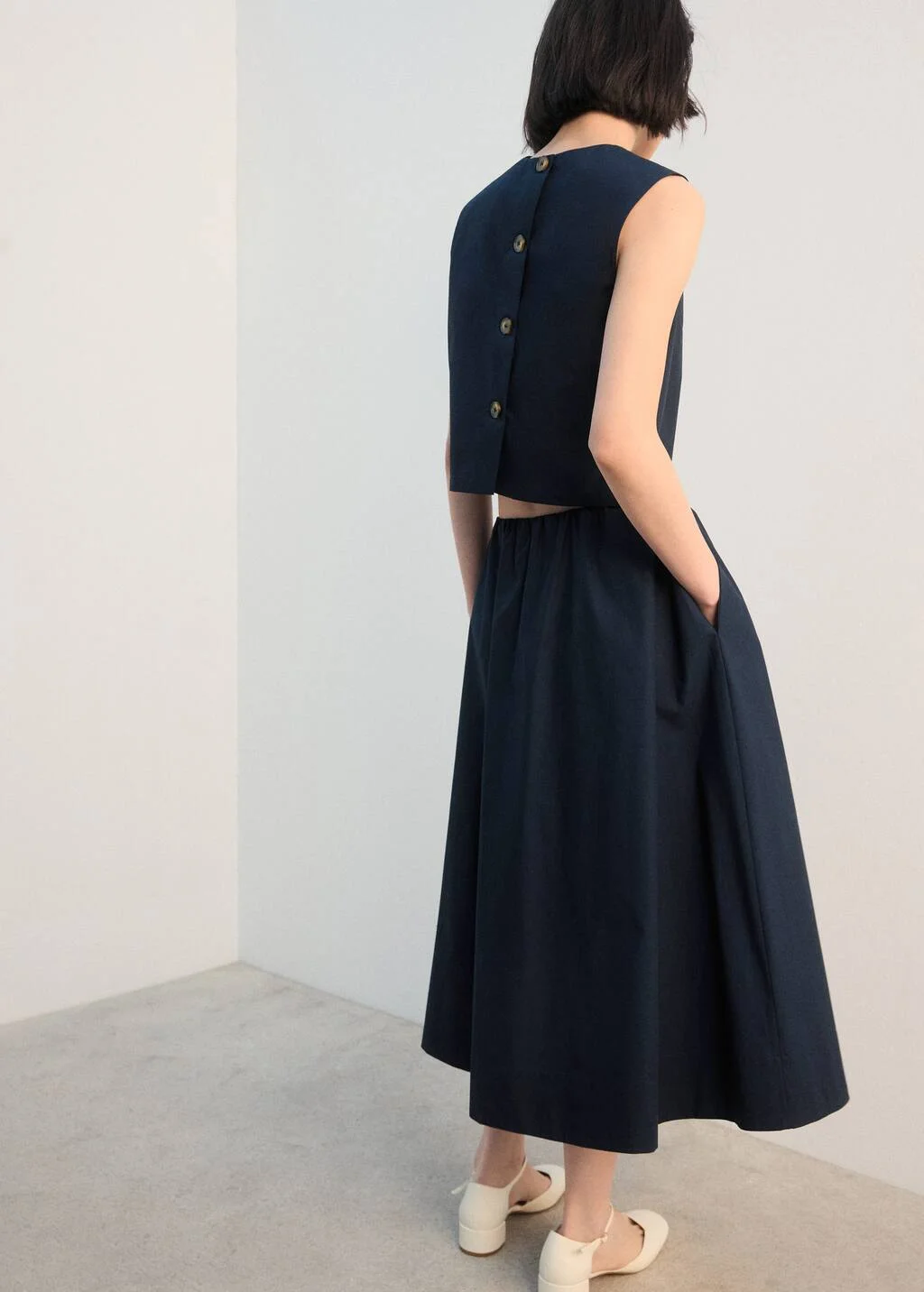 MANGO Chân Váy Nữ Poppy
