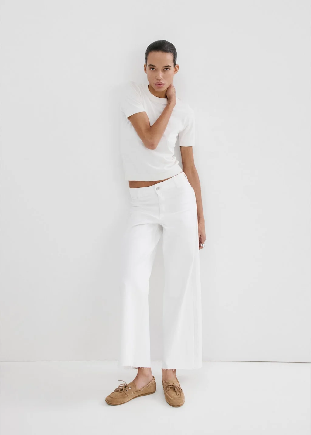 MANGO Quần Jeans Nữ Catherin