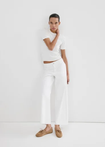 MANGO Quần Jeans Nữ Catherin