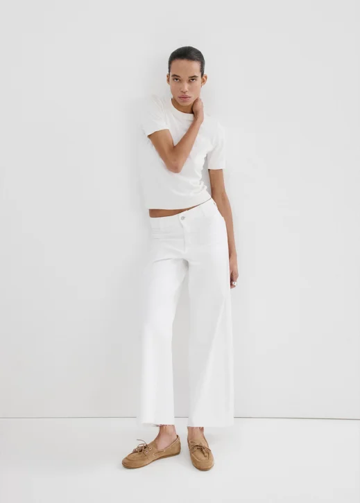 MANGO Quần Jeans Nữ Catherin