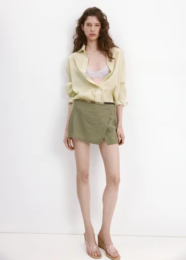 MANGO Chân Váy Nữ Ketina