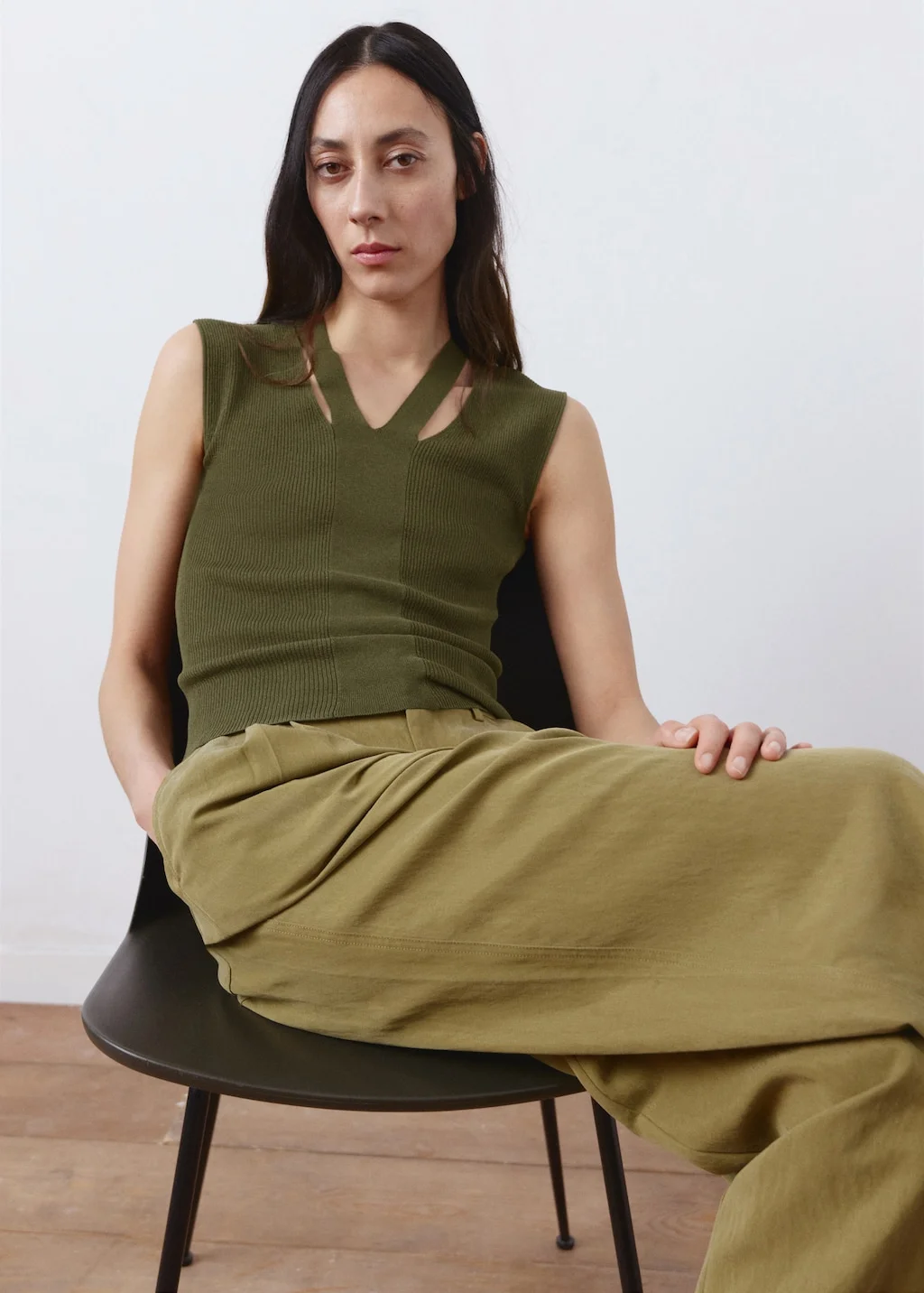 MANGO Áo Kiểu Cộc Tay Nữ Casandra
