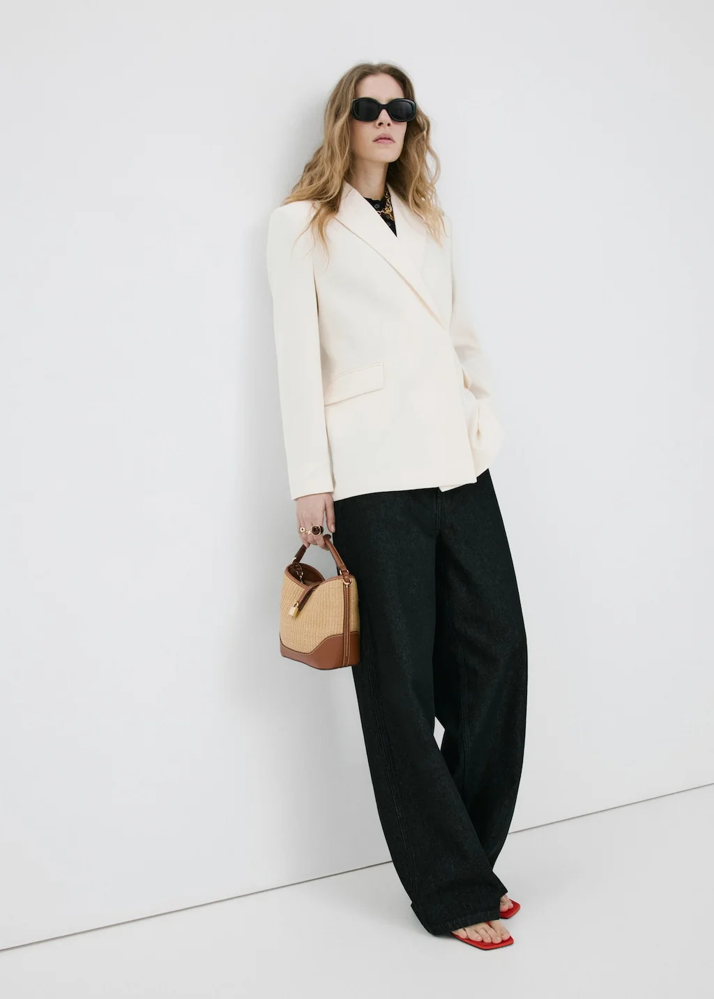 MANGO Quần Jeans Nữ Rowan