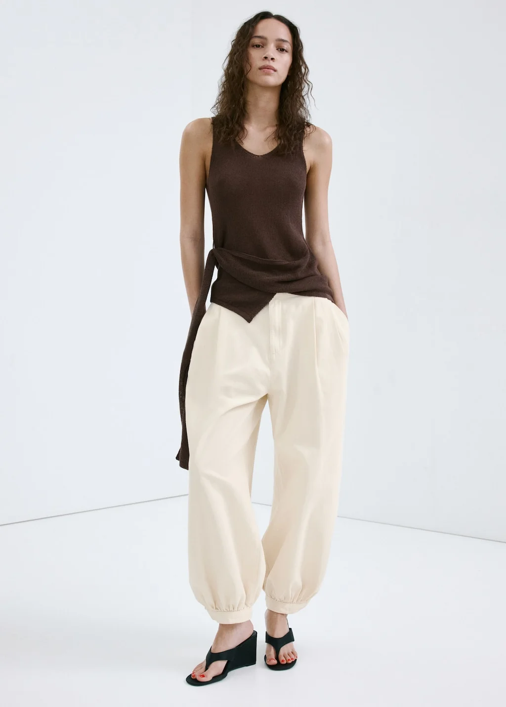 MANGO Quần Jeans Nữ Souffle
