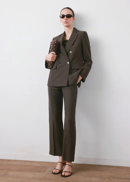 MANGO Áo Blazer Nữ Tempo