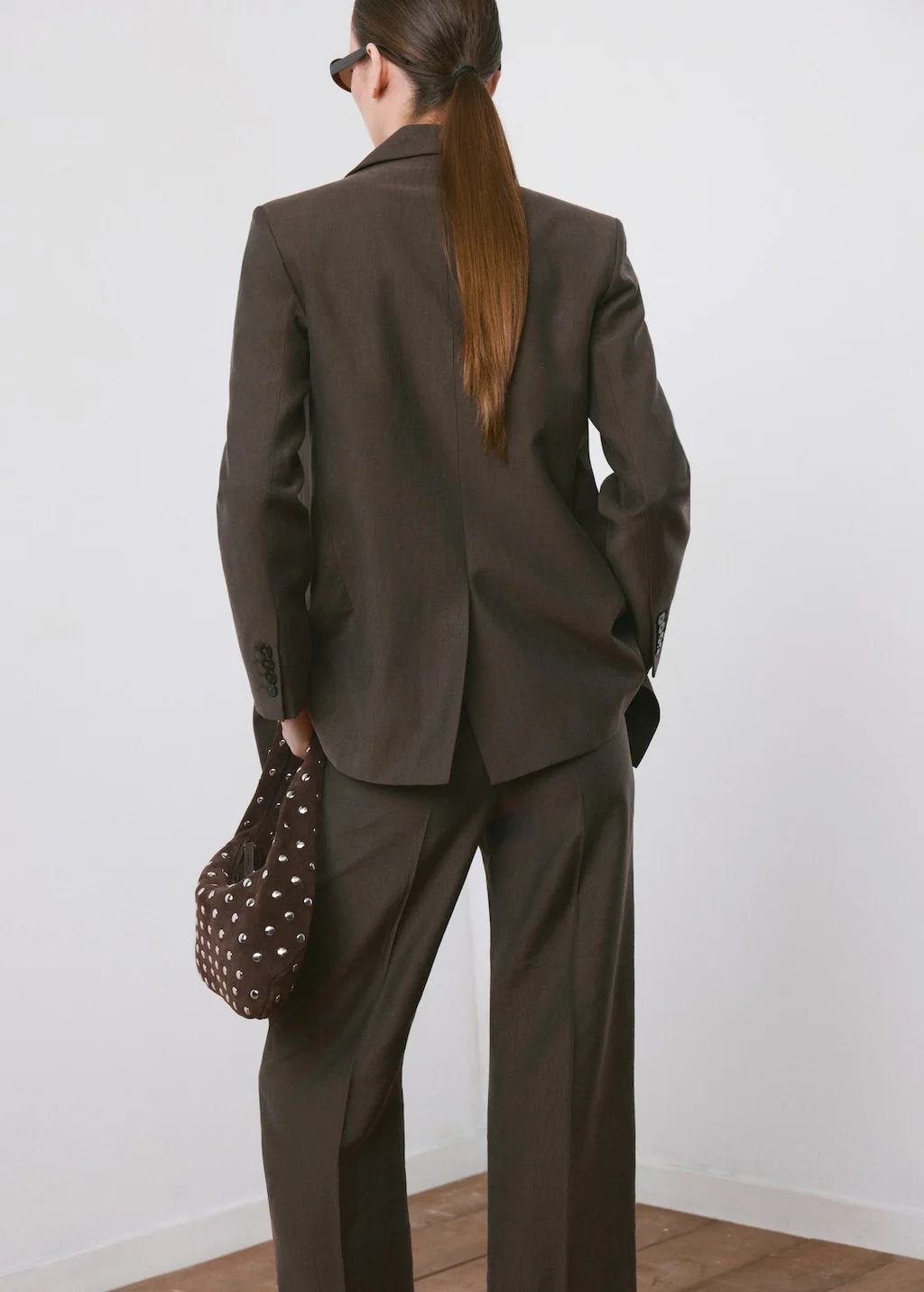 MANGO Áo Blazer Nữ Tempo