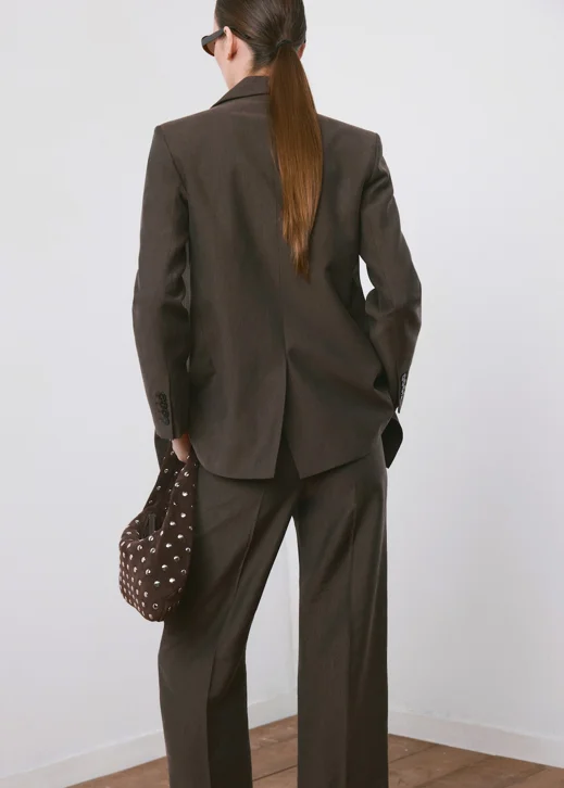 MANGO Áo Blazer Nữ Tempo
