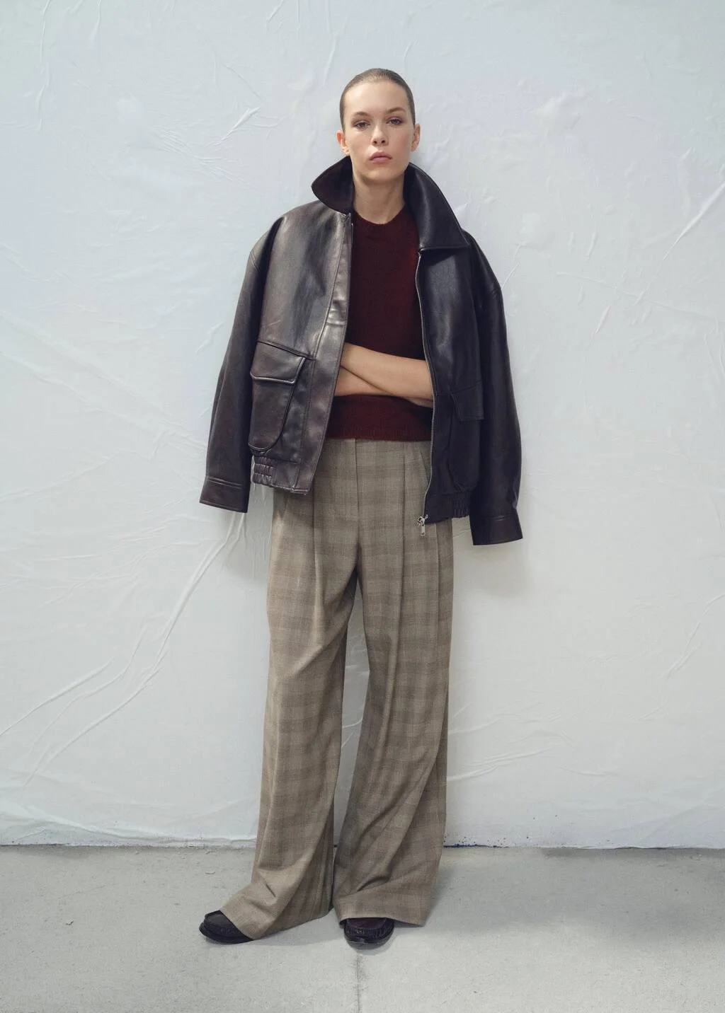 MANGO Quần Dài Nữ Natalie