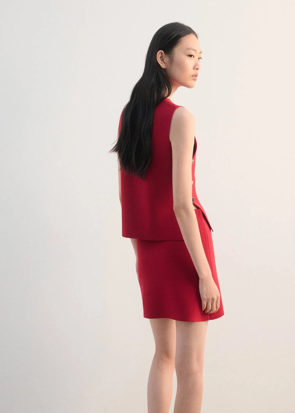 MANGO Chân Váy Nữ Tate