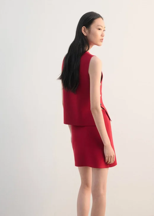 MANGO Chân Váy Nữ Tate