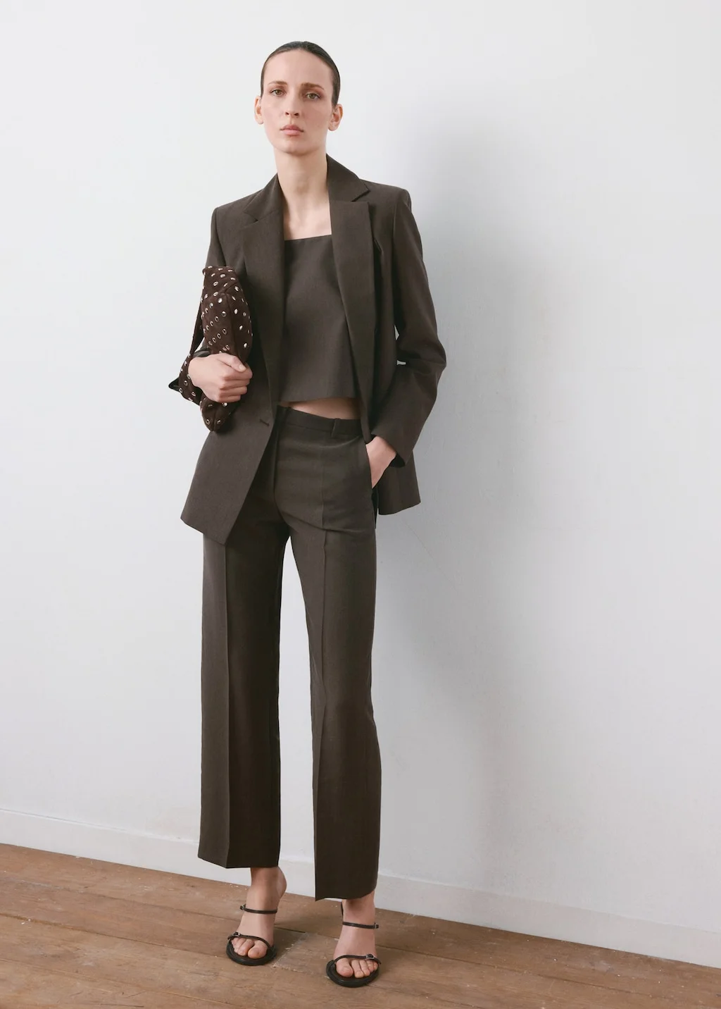 MANGO Áo Gi Lê Nữ Tempo