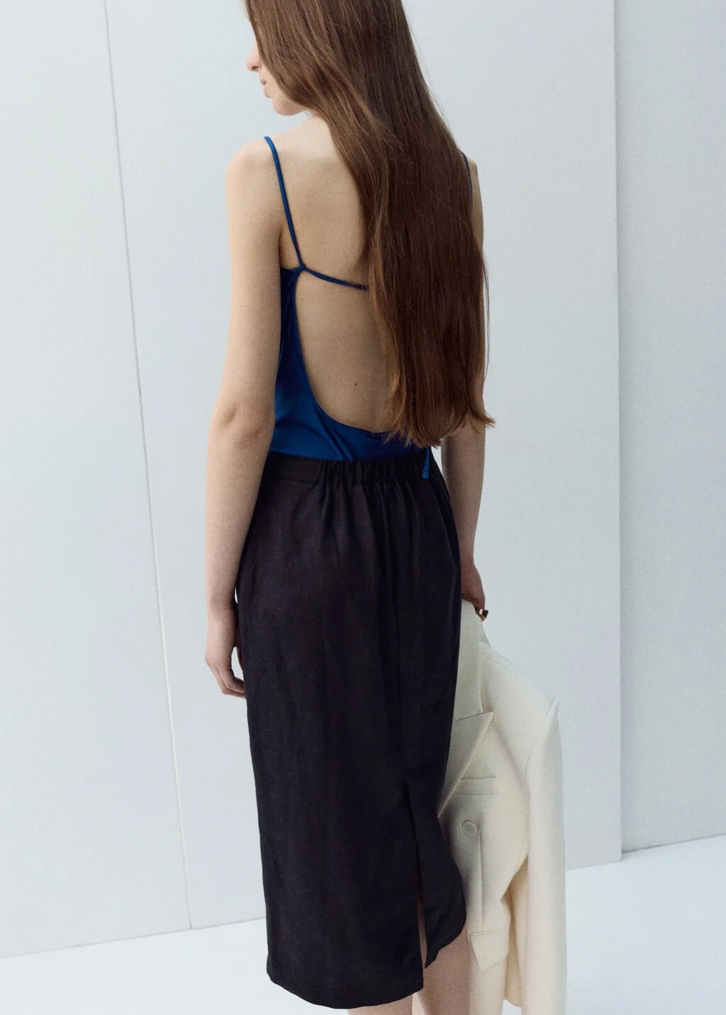 MANGO Chân Váy Nữ Fred