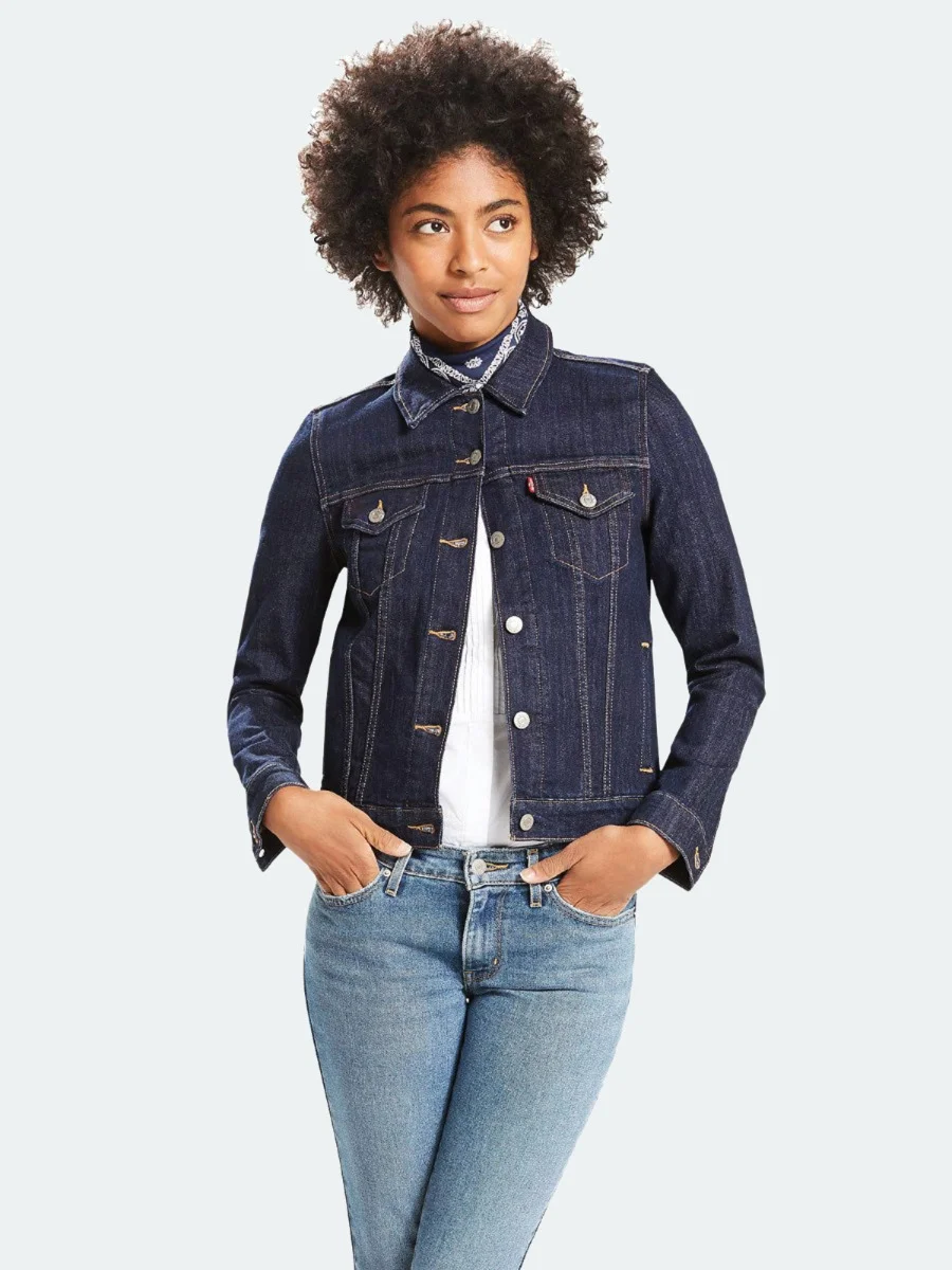 LEVI'S Áo Khoác Jeans Nữ Mỏng - Slim Original