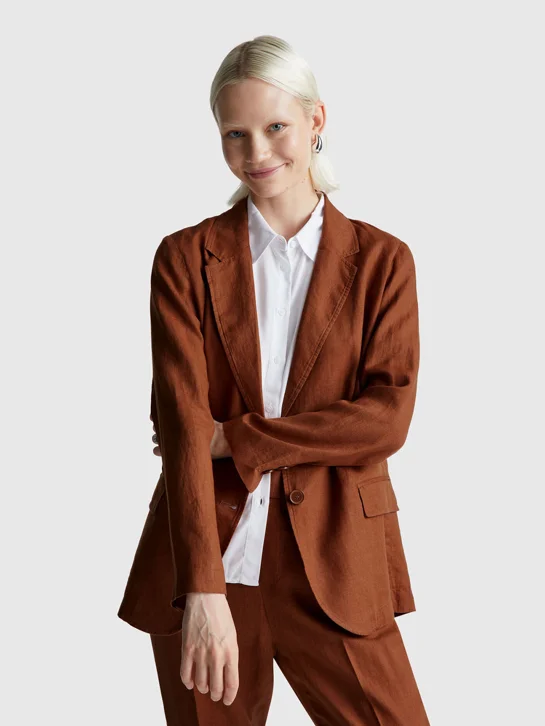 UNITED COLORS OF BENETTON Áo Vest Nữ Women Jacket
