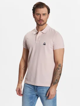 UNITED COLORS OF BENETTON Áo Thun Polo Tay Ngắn Nam Slim Fit Polo