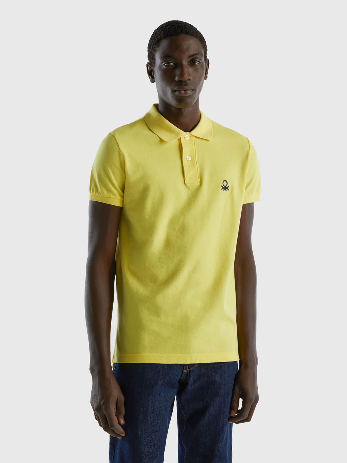 UNITED COLORS OF BENETTON Áo Thun Polo Tay Ngắn Nam Slim Fit Polo