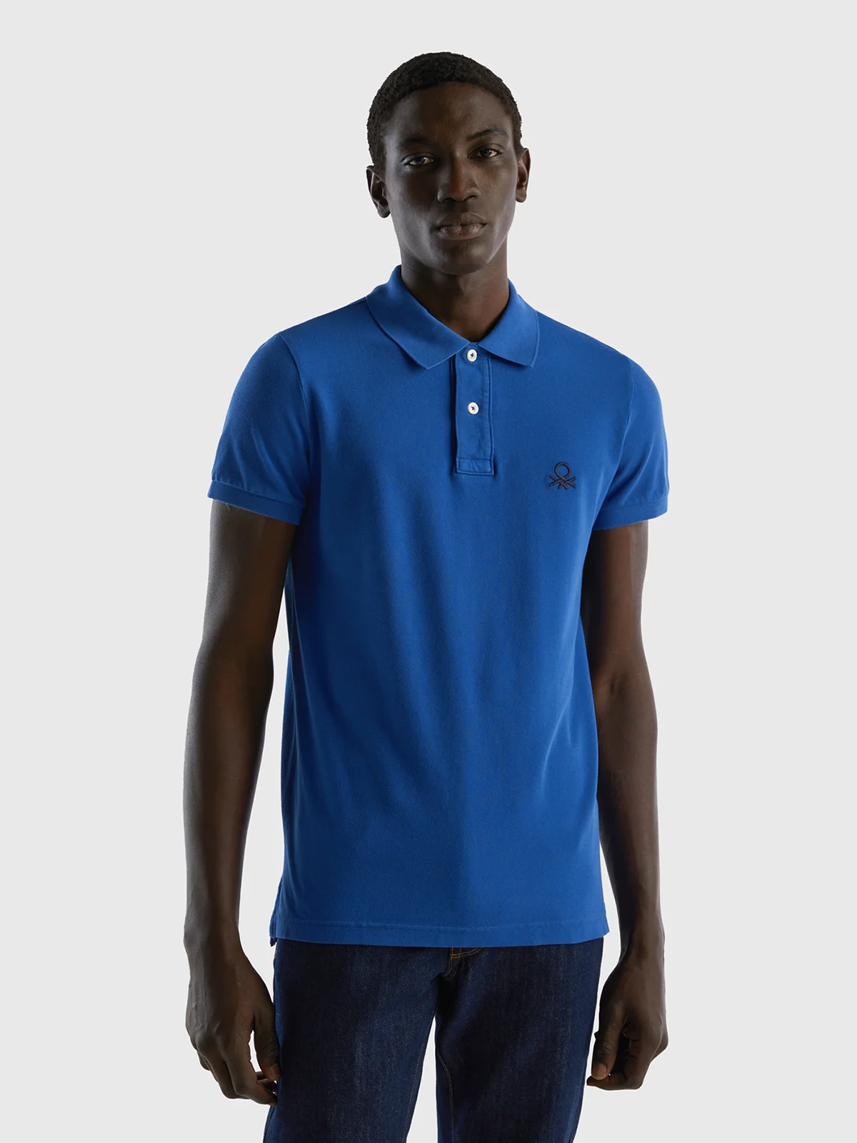 UNITED COLORS OF BENETTON Áo Thun Polo Tay Ngắn Nam Slim Fit Polo