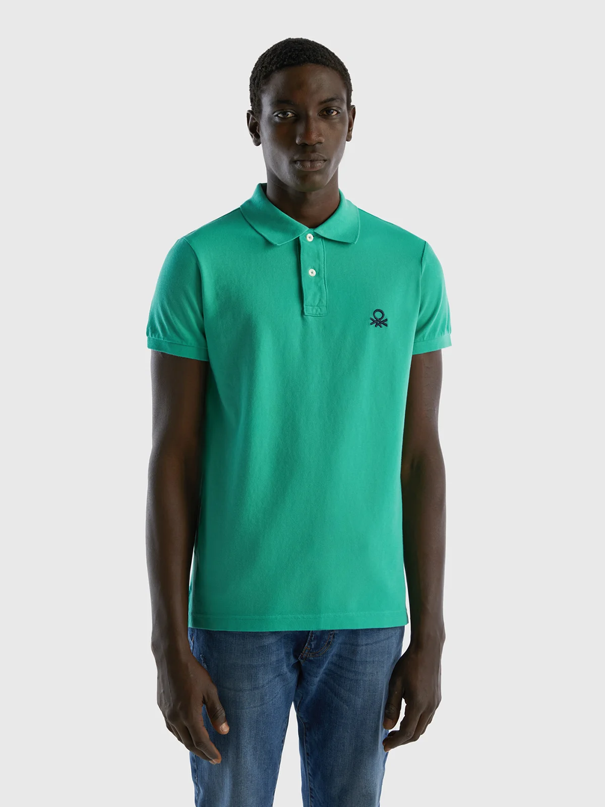 UNITED COLORS OF BENETTON Áo Thun Polo Tay Ngắn Nam Slim Fit Polo