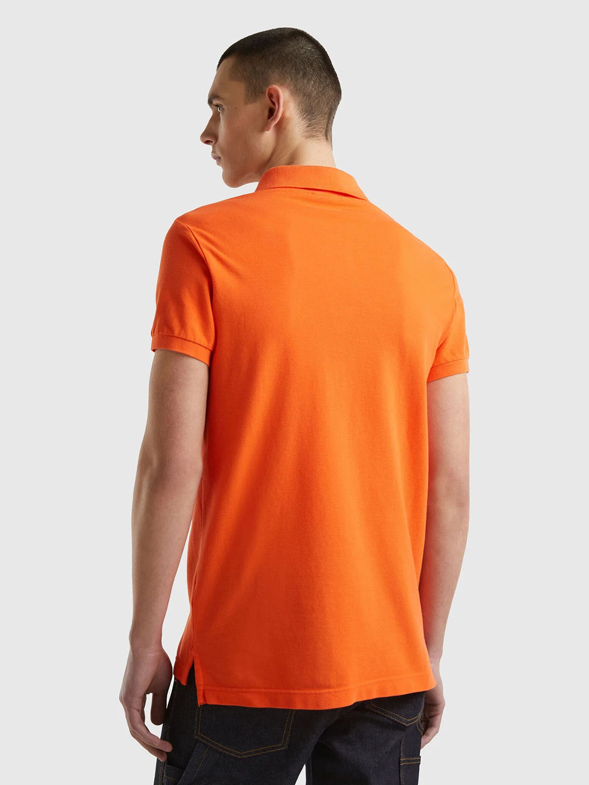 UNITED COLORS OF BENETTON Áo Thun Polo Tay Ngắn Nam Slim Fit Polo