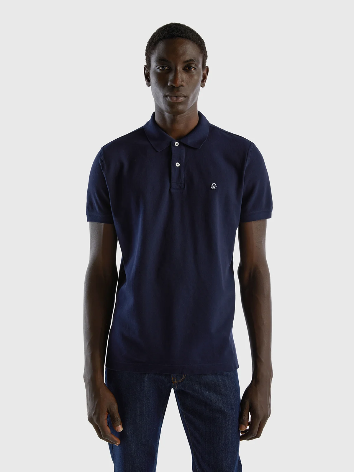 UNITED COLORS OF BENETTON Áo Polo Tay Ngắn Nam Short Sleeve Polo In 100% Cotton
