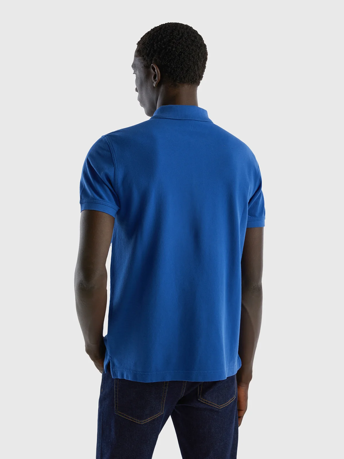 UNITED COLORS OF BENETTON Áo Polo Tay Ngắn Nam Short Sleeve Polo In 100% Cotton