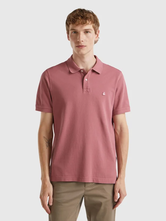 UNITED COLORS OF BENETTON Áo Polo Tay Ngắn Nam Short Sleeve Polo In 100% Cotton