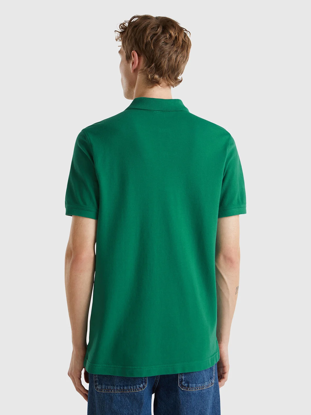 UNITED COLORS OF BENETTON Áo Polo Tay Ngắn Nam Short Sleeve Polo In 100% Cotton