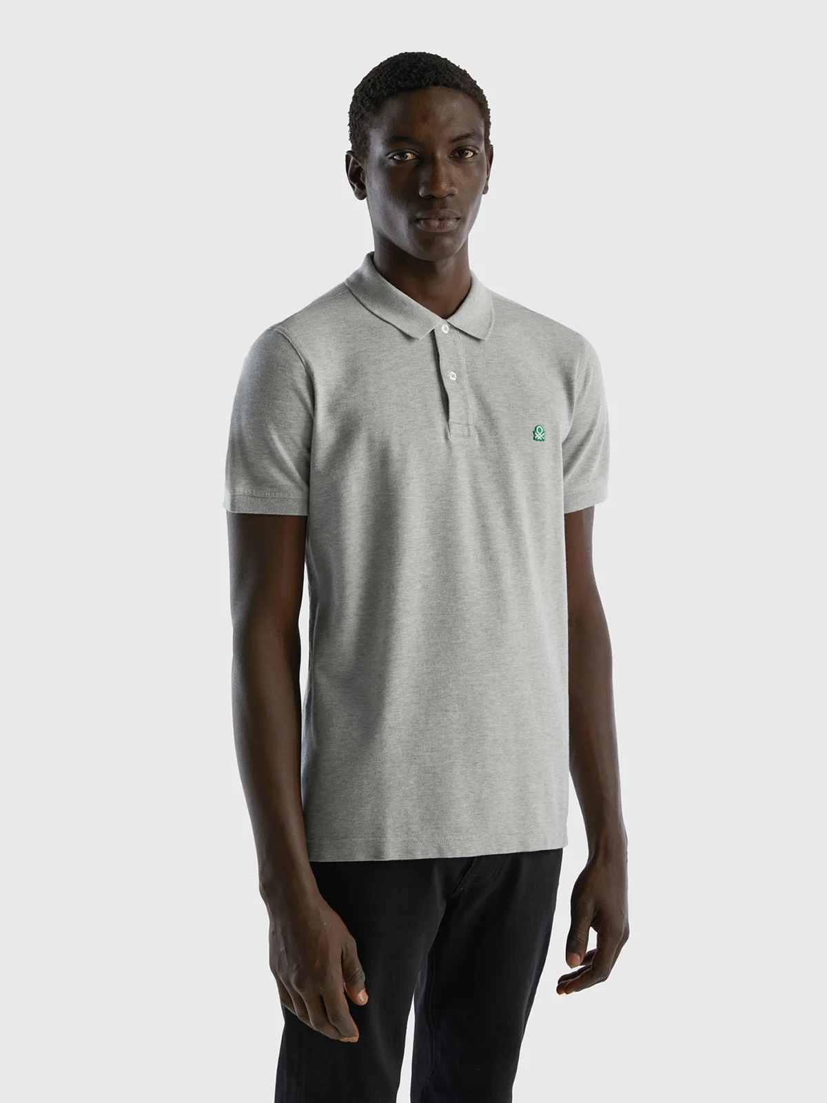 UNITED COLORS OF BENETTON Áo Polo Tay Ngắn Nam Short Sleeve Polo In 100% Cotton