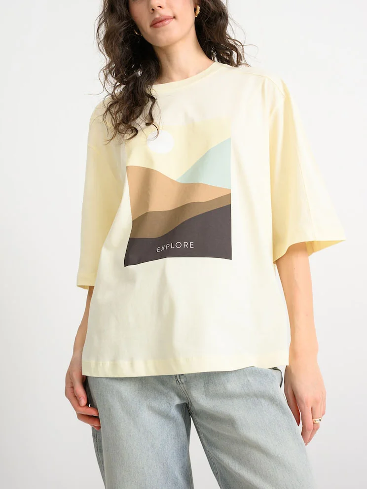 UNITED COLORS OF BENETTON Áo Thun Ngắn Tay Nữ
