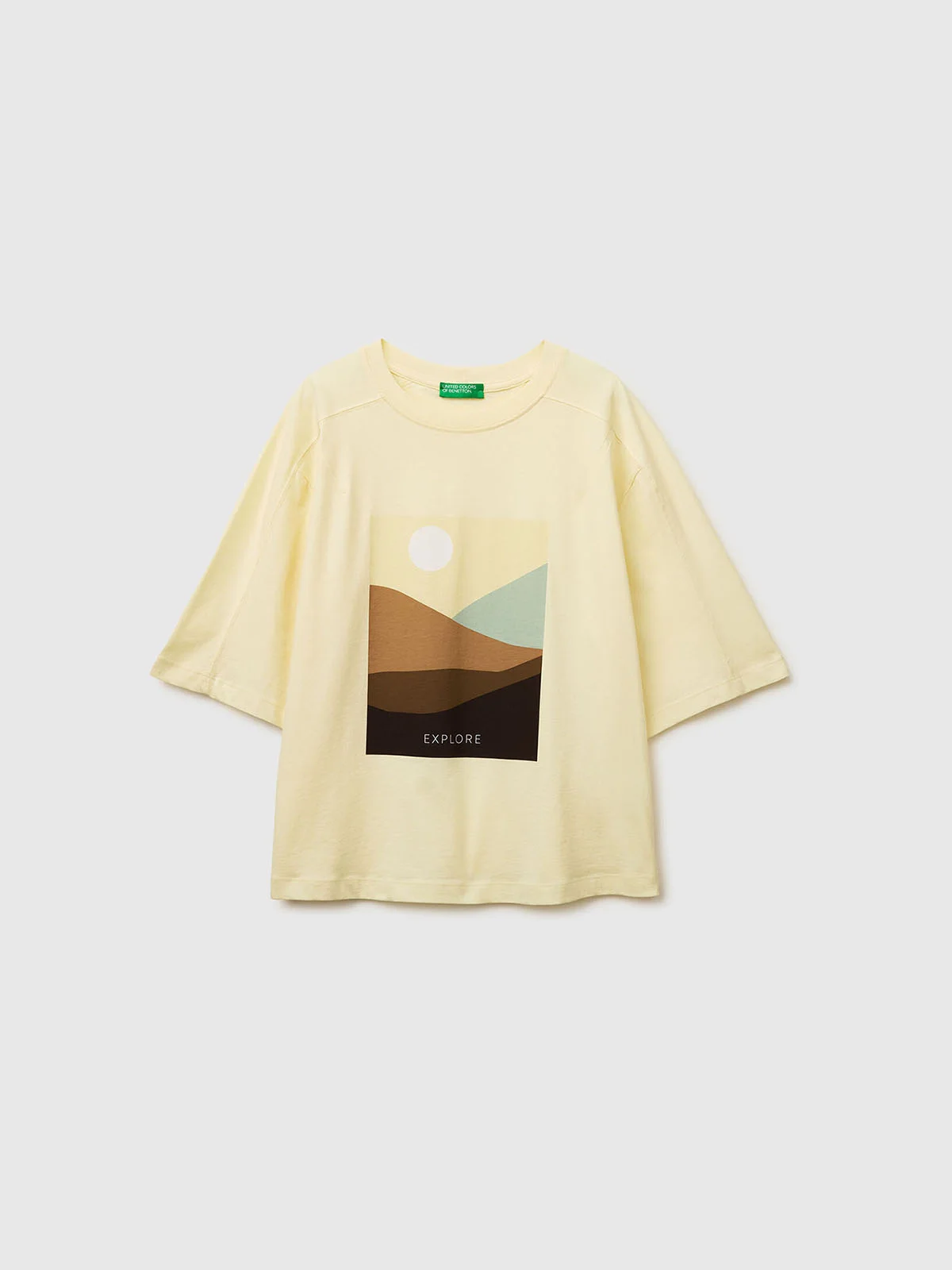 UNITED COLORS OF BENETTON Áo Thun Ngắn Tay Nữ