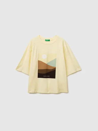 UNITED COLORS OF BENETTON Áo Thun Ngắn Tay Nữ