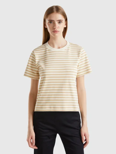 UNITED COLORS OF BENETTON Áo Thun Ngắn Tay Nữ Women T-Shirt