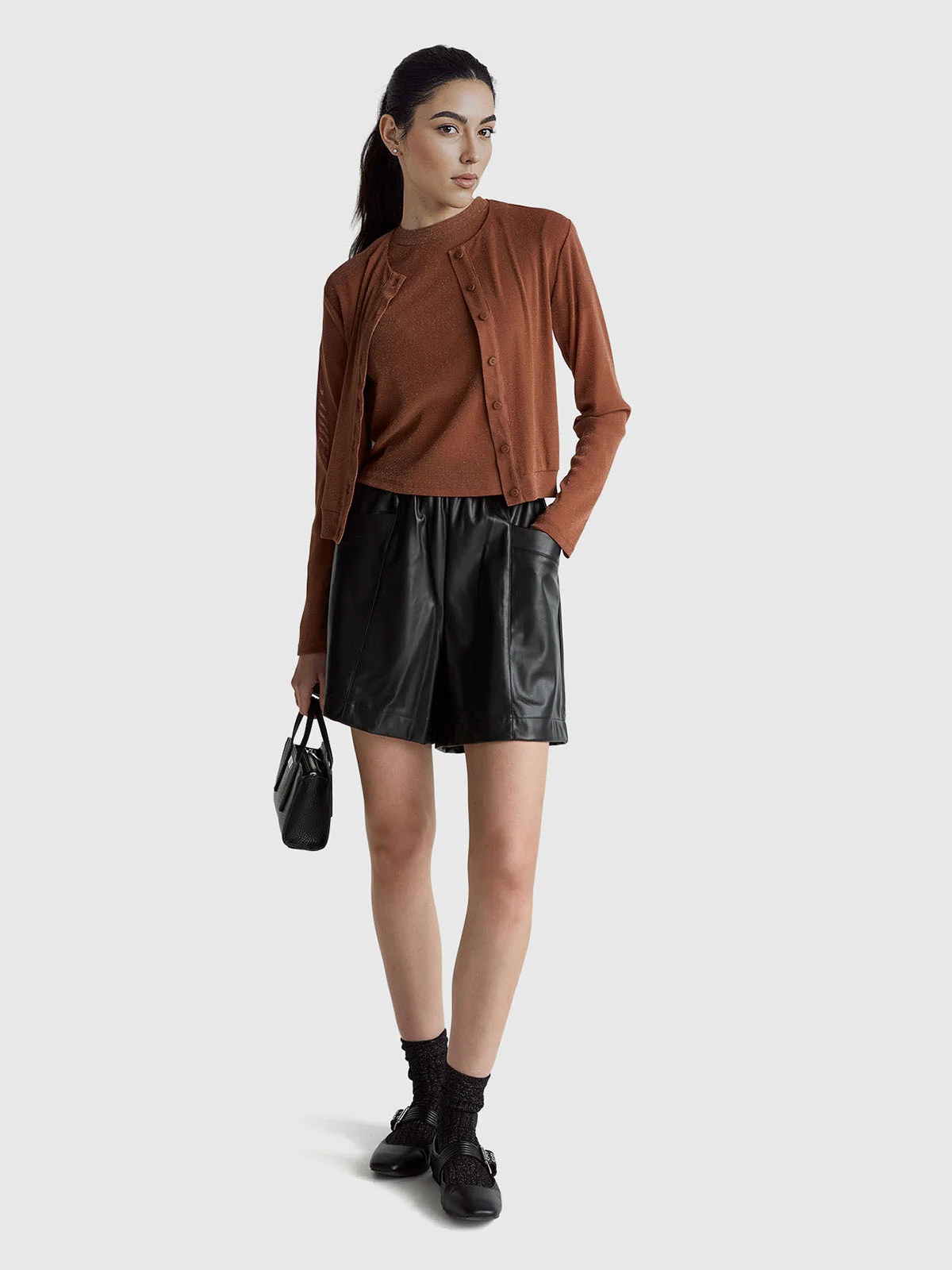 UNITED COLORS OF BENETTON Áo Len Dài Tay Nữ Women Sweater