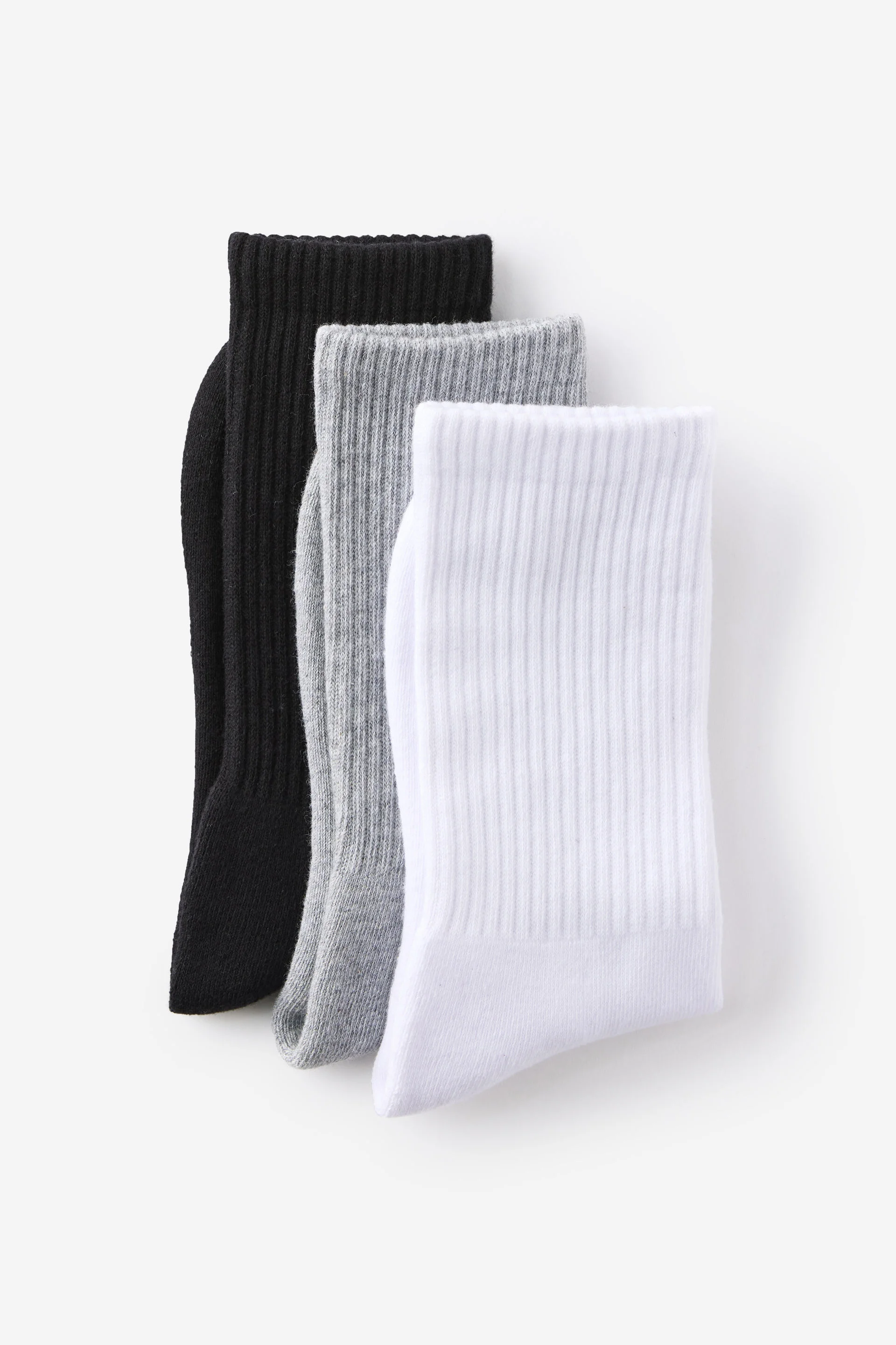 COTTON ON Bộ 3 Đôi Vớ Ngắn - 3 Pack Essential Crew Socks