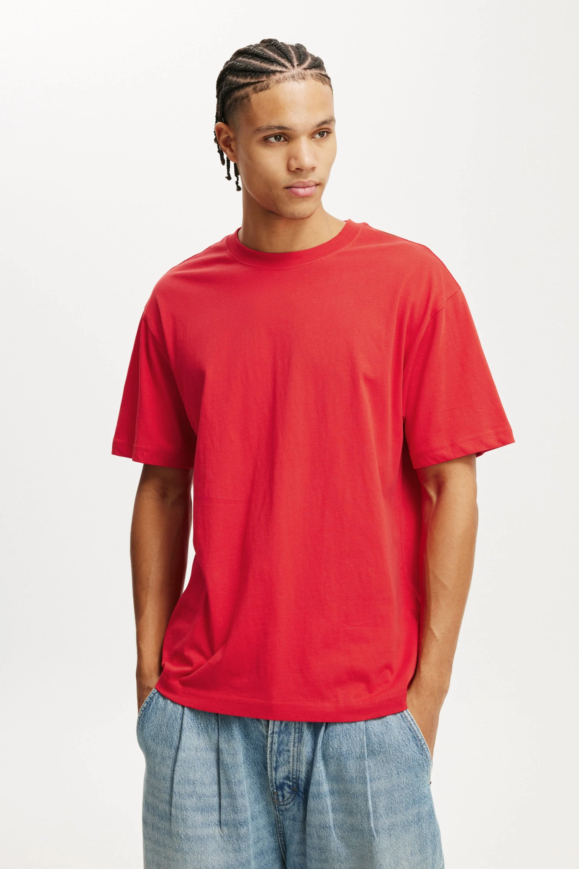 COTTON ON Áo Thun Ngắn Tay Nam-Organic Loose Fit T-Shirt