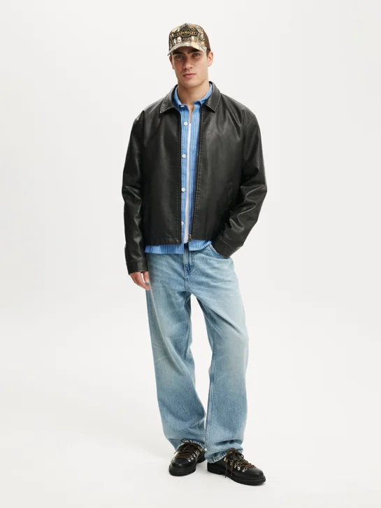 COTTON ON Quần Jeans Ống Rộng Nam-Baggy Jean