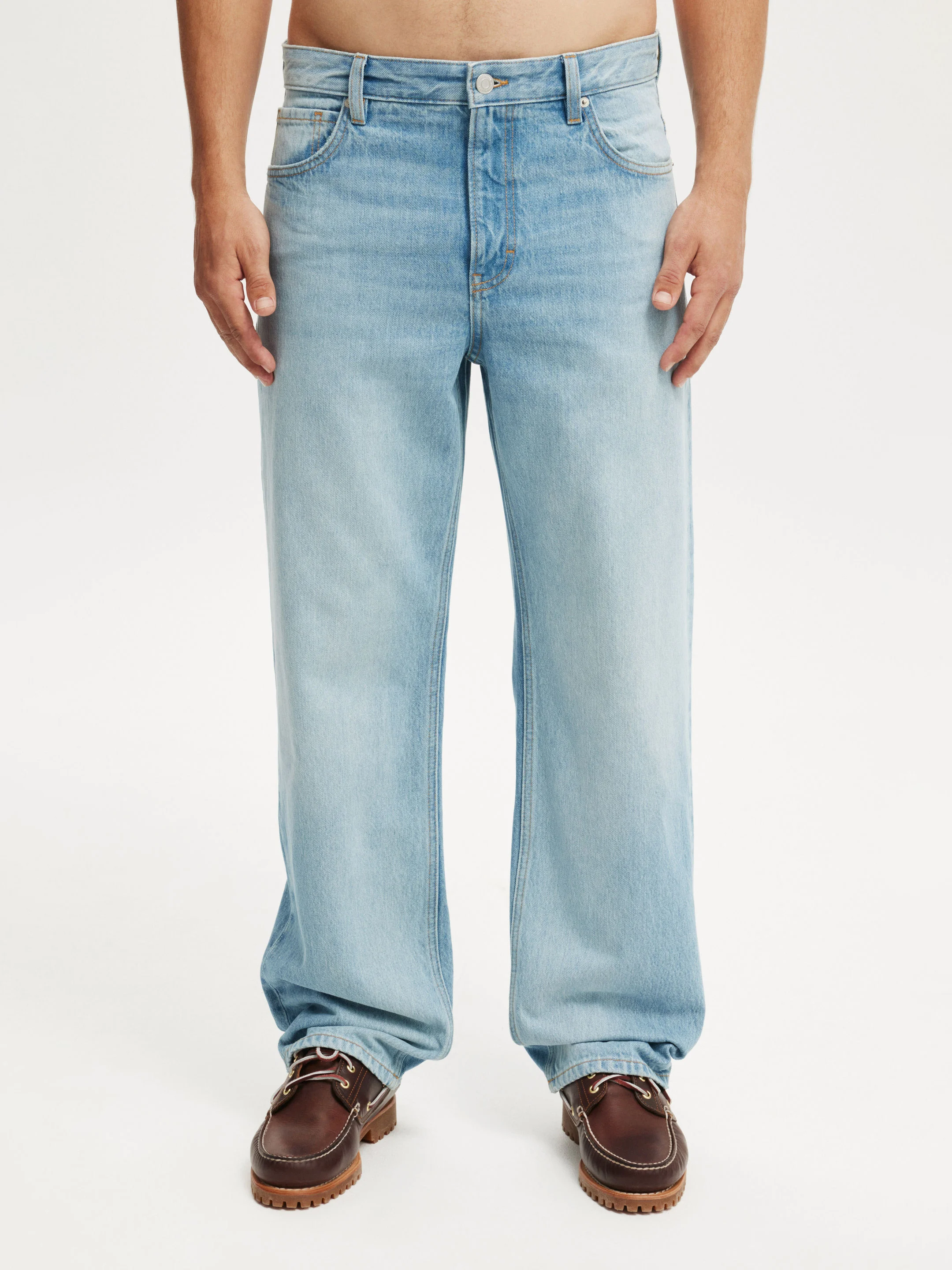 COTTON ON Quần Jeans Ống Rộng Nam-Baggy Jean