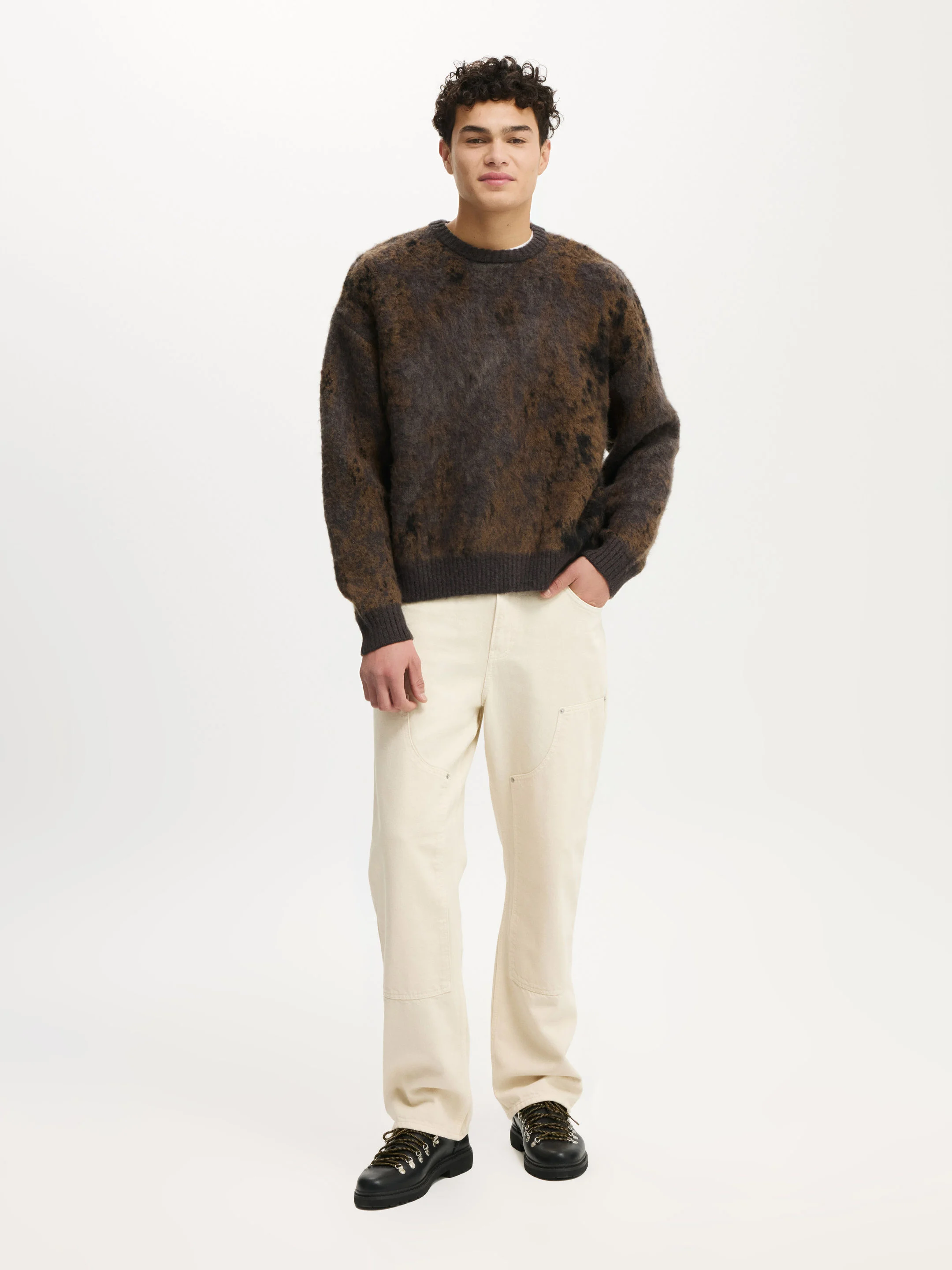 COTTON ON Quần Jeans Ống Rộng Nam-Baggy Jean