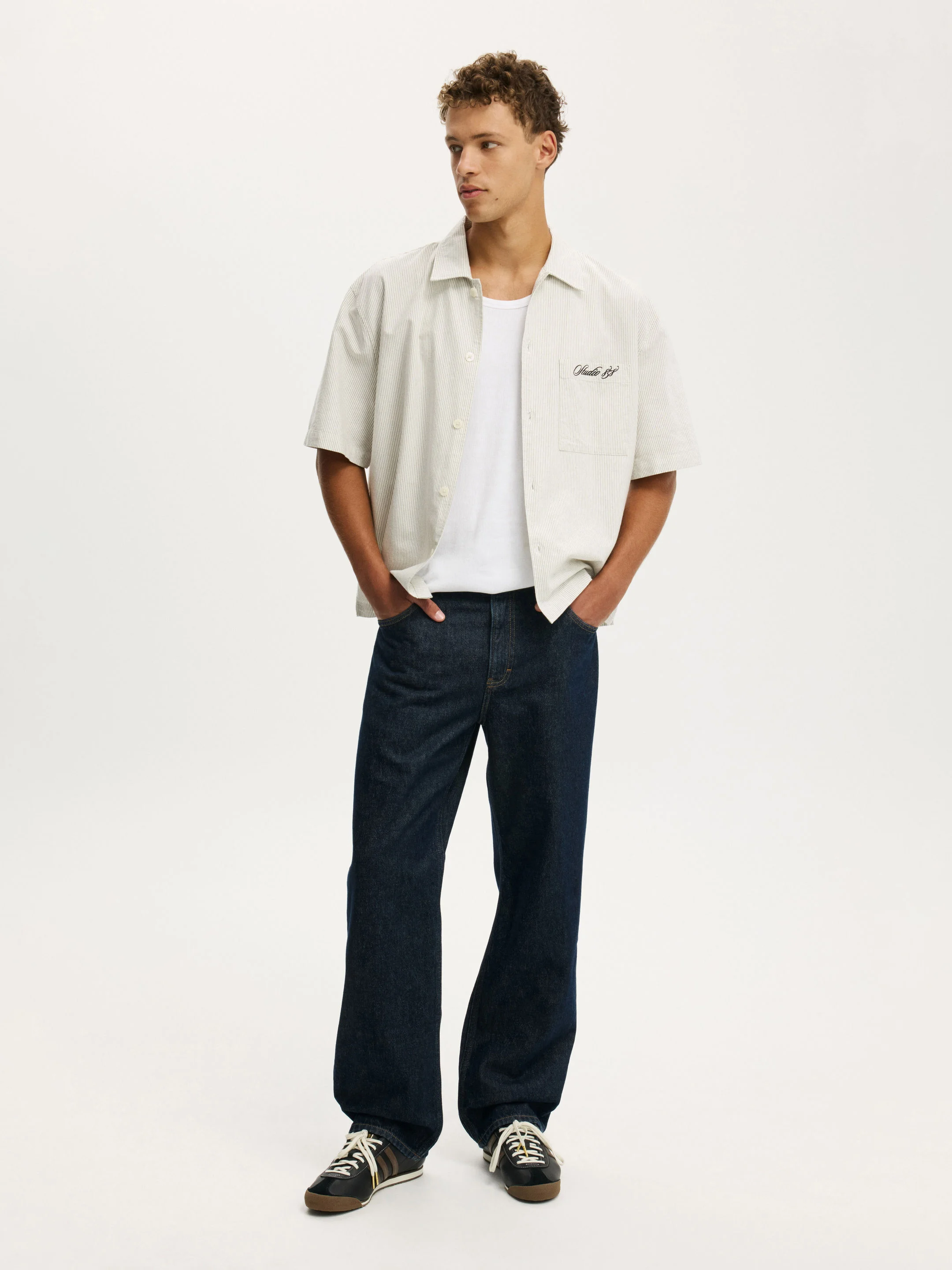 COTTON ON Quần Jeans Ống Rộng Nam-Baggy Jean