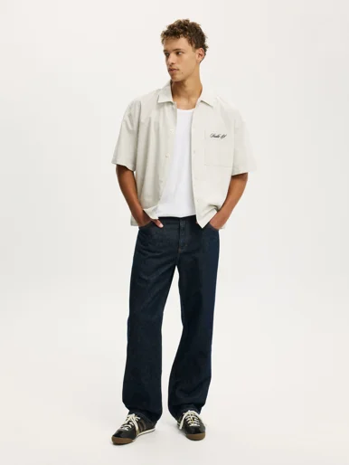 COTTON ON Quần Jeans Ống Rộng Nam-Baggy Jean