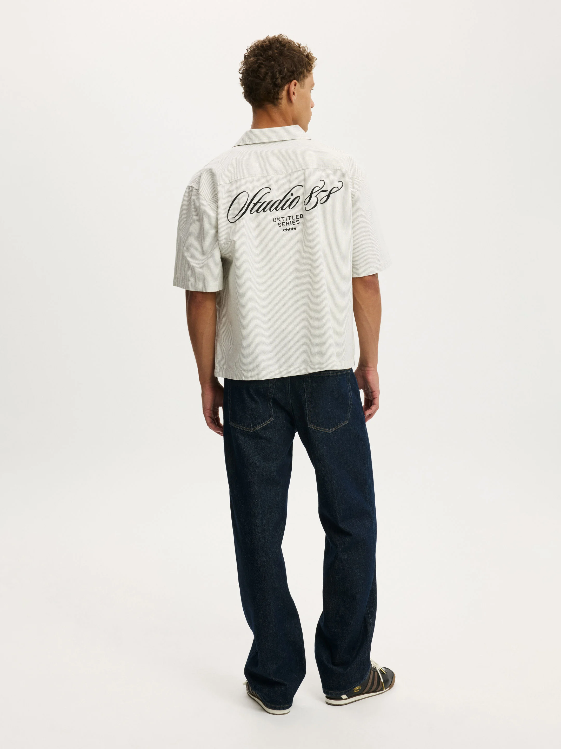 COTTON ON Quần Jeans Ống Rộng Nam-Baggy Jean