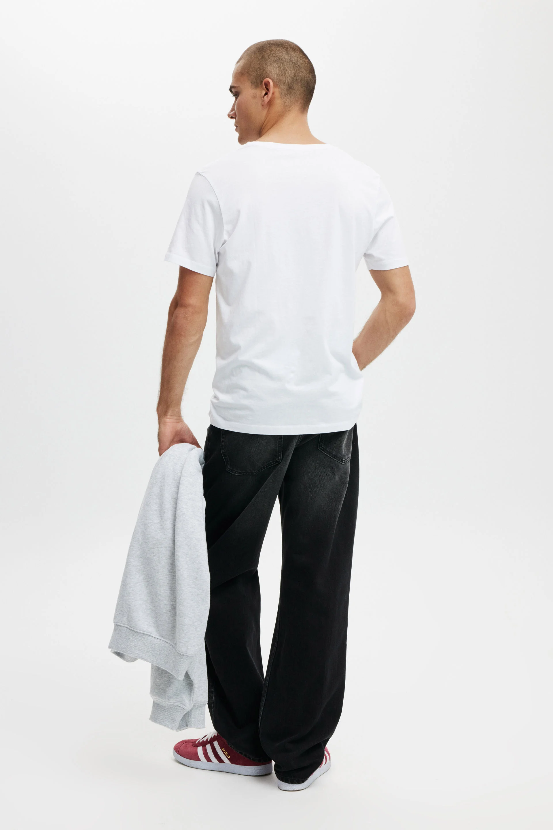 COTTON ON Quần Jeans Ống Rộng Nam-Baggy Jean