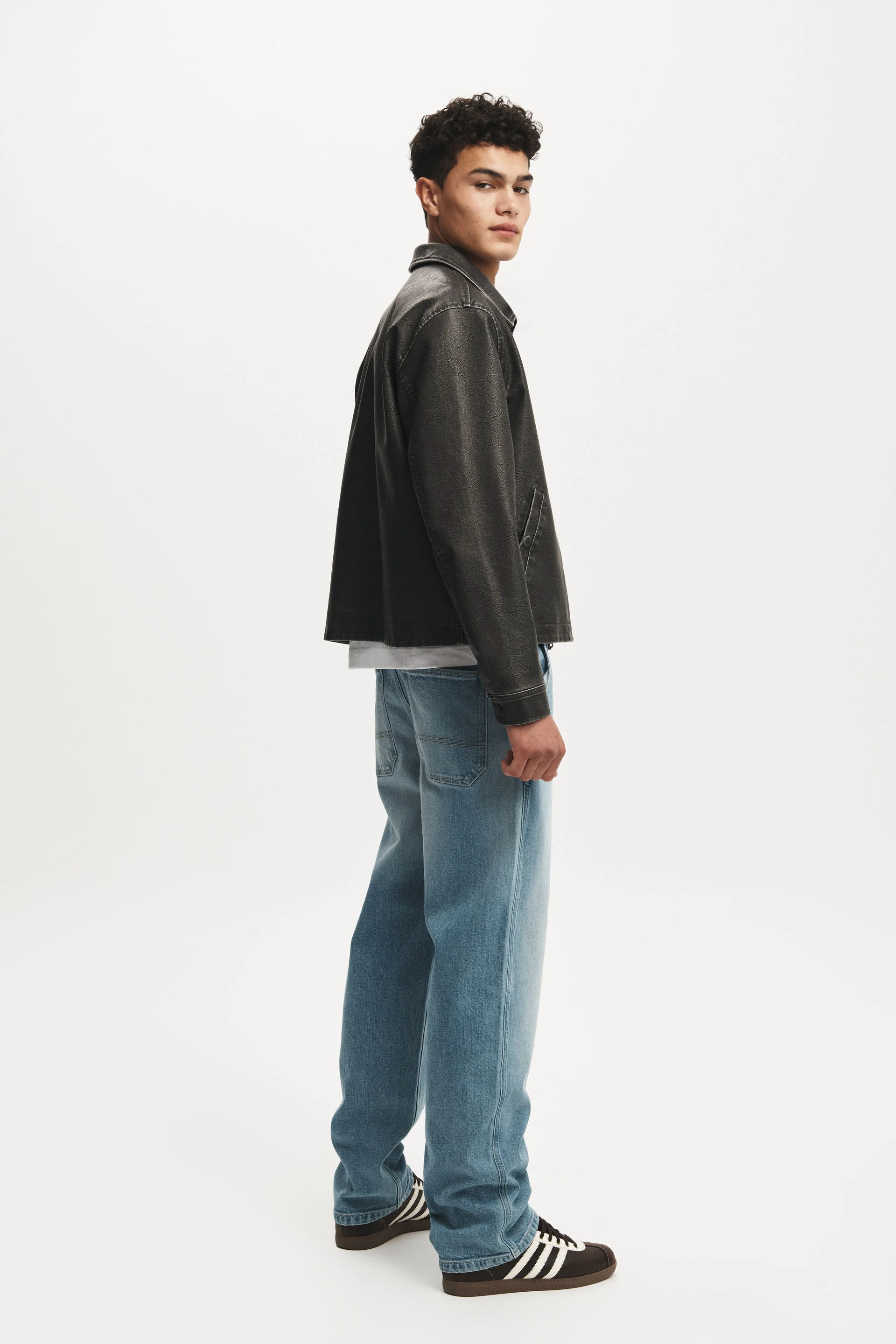 COTTON ON Quần Jeans Ống Rộng Nam-Baggy Jean