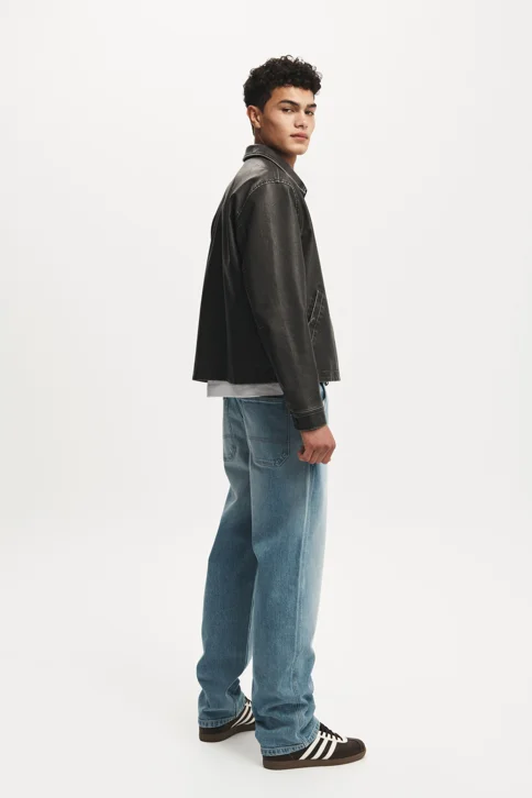 COTTON ON Quần Jeans Ống Rộng Nam-Baggy Jean