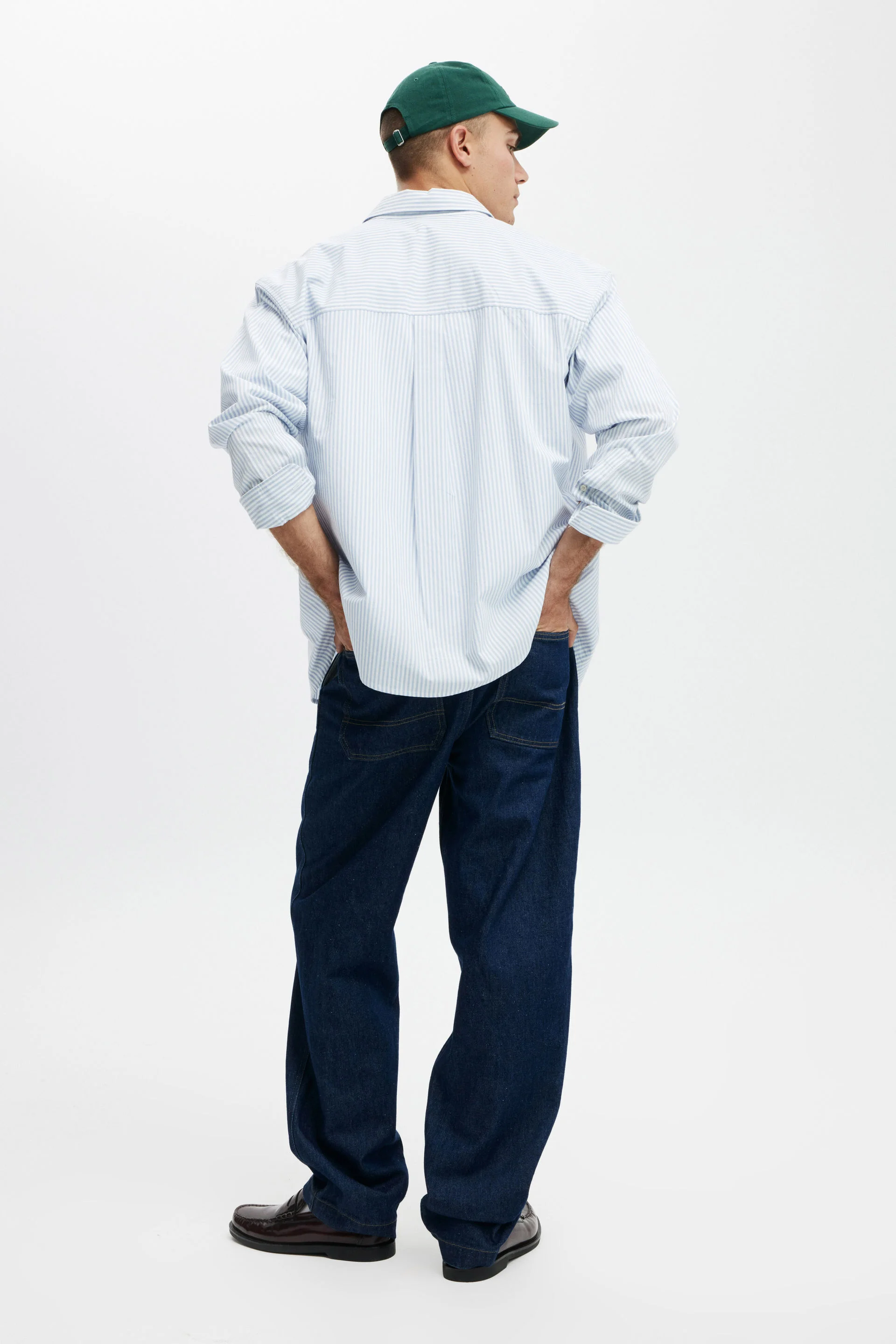 COTTON ON Quần Jeans Ống Rộng Nam-Baggy Jean