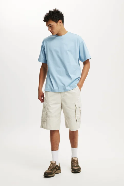 COTTON ON Áo Thun Ngắn Tay Nam-Box Fit T-Shirt