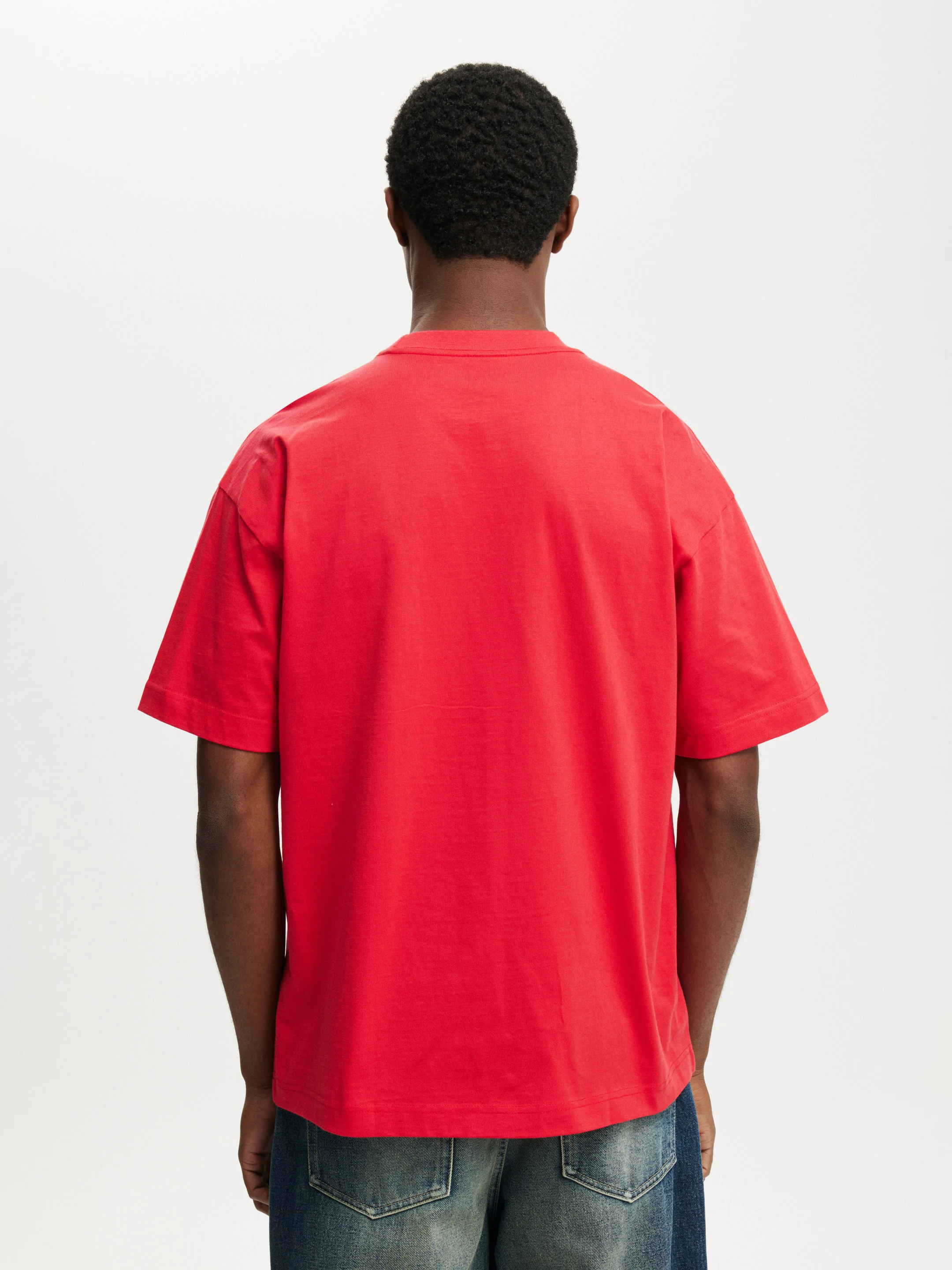 COTTON ON Áo Thun Ngắn Tay Nam-Box Fit T-Shirt